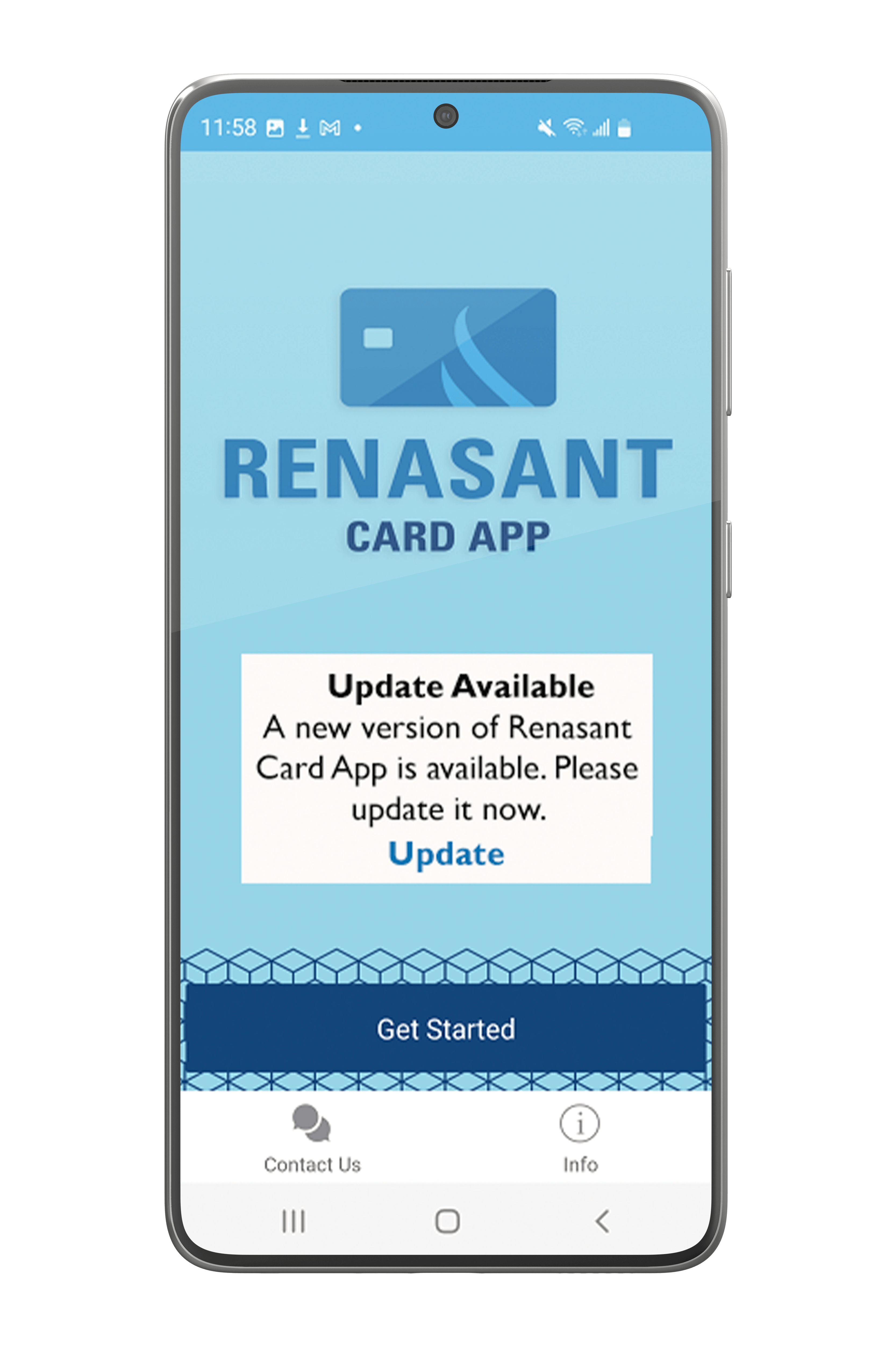 Update your Card App