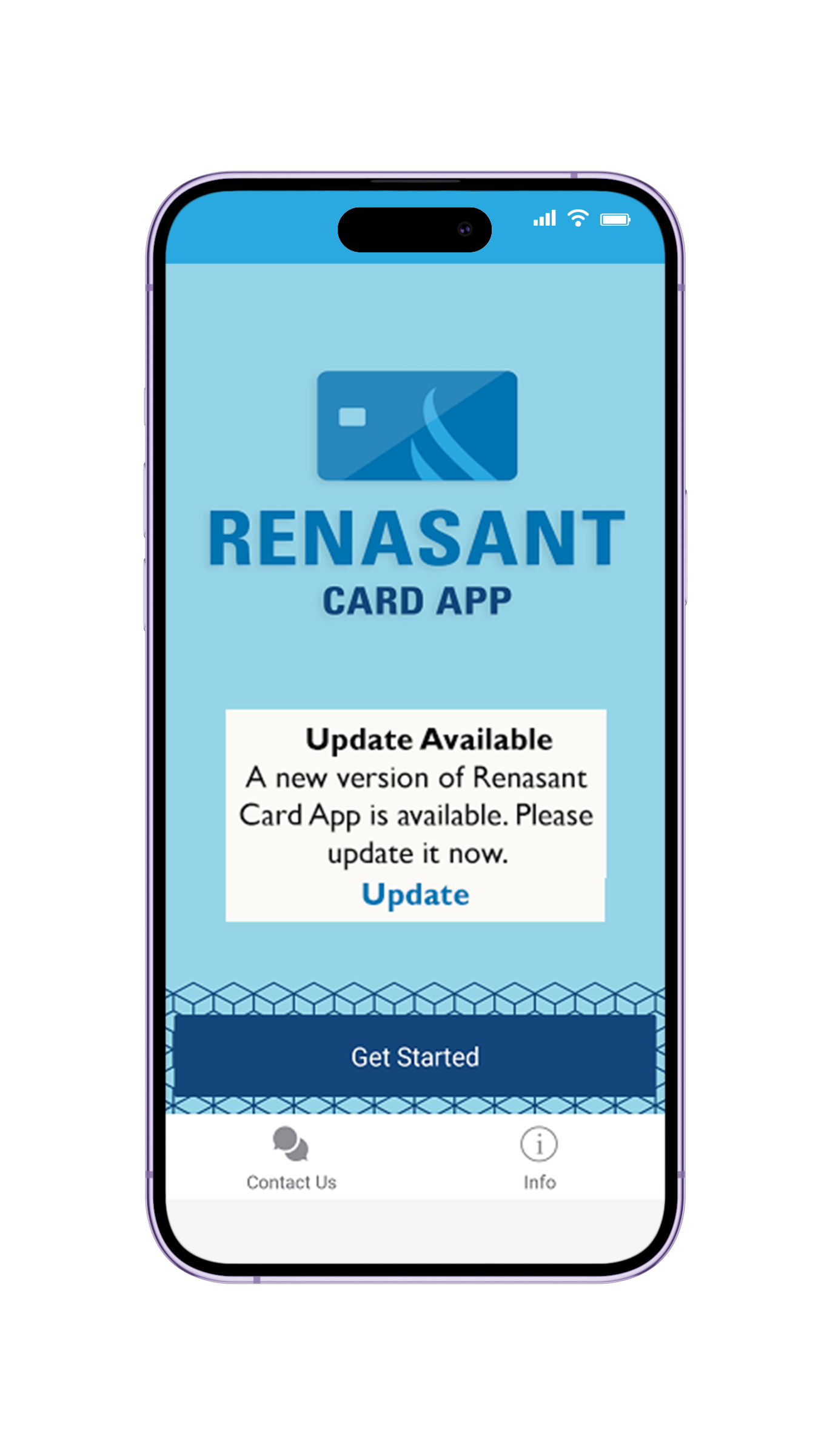 Update your Card App